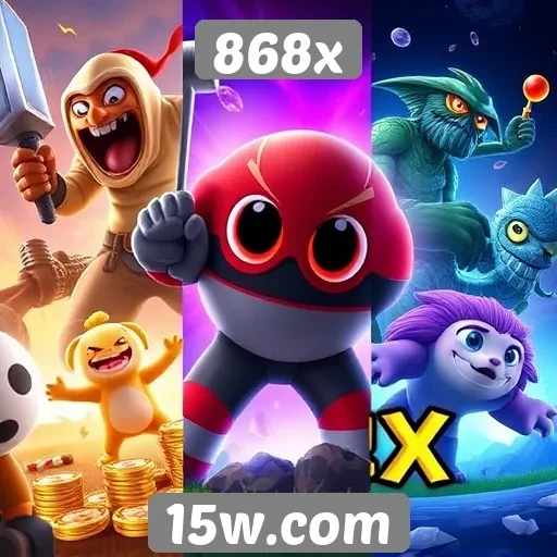Novos jogos disponíveis no 868x este mês
